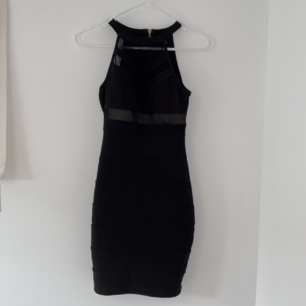 Cocktail ottoman dress from Le Chateau